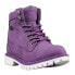 Lugz Mantle HI WMANTLHD-5116 Womens Purple Canvas Casual Dress Boots