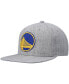 Фото #1 товара Men's Heathered Gray Golden State Warriors 2.0 Snapback Hat