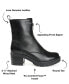 ფოტო #7 პროდუქტის Women's Norrah Zip Up Moto Booties