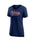 Branded Women's Heather Navy New Orleans Pelicans League Leader Tri-Blend T-Shirt