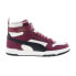 Фото #2 товара Puma RBD Game 38583920 Mens Burgundy Leather Lifestyle Sneakers Shoes