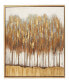 Canvas Tree Framed Wall Art with Gold-Tone Frame, 47" x 2" x 36"