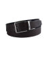 Фото #9 товара Men's Micro Logo Strap Reversible Casual Belt