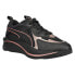 Puma RsCurve Glow Lace Up Womens Black, Pink Sneakers Casual Shoes 375174-05