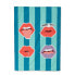 Фото #4 товара Кухонное полотенце HappyFriday Aware Lips Разноцветный 70 x 50 cm (2 штук)