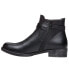 Фото #4 товара Propet Tatum Round Toe Zippered Booties Womens Black Casual Boots WFX025LBLK