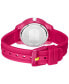 Mini Tennis Raspberry Silicone Strap Watch 34mm