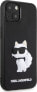 Karl Lagerfeld Karl Lagerfeld KLHCP14M3DRKHNK iPhone 14 Plus 6.7" czarny/black hardcase Rubber Choupette 3D