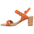 Фото #3 товара VANELi Mavis Studded Sling Back Womens Orange Casual Sandals 305558