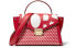 Фото #1 товара Сумка женская Michael Kors MK Whitney рюкзак 30S9LWHS2O-RED/WHT