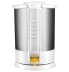Электрический чайник Unold 18010 - 1.5 L - 2200 W - Белый - Нержавеющая сталь - Пластик - Индикатор уровня воды - Безшнуровой