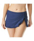 Фото #1 товара Women's Swim Tess Shape Retention Swim Skirt With Attached Bikini Bottoms