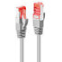 Lindy 7.5m Cat.6 S/FTP Cable - Grey - 7.5 m - Cat6 - S/FTP (S-STP) - RJ-45 - RJ-45