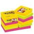 Set of Sticky Notes Post-it Super Sticky Multicolour 47,6 x 47,6 mm (3 Units)