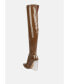 Фото #2 товара Noire Thigh High Long Boots In Patent Pu