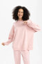 Фото #2 товара Fit Oversize Fit Kapüşonlu Sporcu Sweatshirt B4656ax24sp