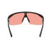 ADIDAS SPORT SP0095 Sunglasses Matte Black / Bordeaux Mirror - фото #4