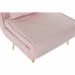 Диван-кровать DKD Home Decor 8424001799510 Разноцветный Светло Pозовый Металл современный Scandi 90 x 90 x 84 cm