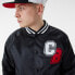 Фото #6 товара Бомбер New Era куртка с надписью и логотипом Chicago Bulls - 100% полиэстер