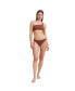 Фото #3 товара Plus Size Solid One Shoulder Bikini Swim Top