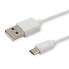 Фото #1 товара Кабель USB Savio CL-124 - 2 м - USB A - Micro-USB B - USB 2.0 - 480 Mbit/s - белый