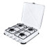 Фото #1 товара Promis KG400C - Black - White - Countertop - Gas - Metaltek - 4 zone(s) - 4 zone(s)