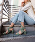 ფოტო #9 პროდუქტის Women's Hether Block Heel Sandals