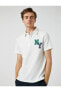 Фото #1 товара 3sam10011mk 999 Siyah Erkek Polyester Jersey Polo Yaka T-shirt
