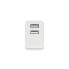 Wall Charger KSIX 2 USB 2.4A White