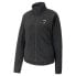 Фото #1 товара Puma Seasons Fleece Full Zip Jacket Womens Black Casual Athletic Outerwear 52258