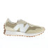 Фото #1 товара New Balance 327 MS327MT Mens Beige Suede Lace Up Lifestyle Sneakers Shoes 11.5