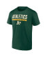 Фото #2 товара Men's Green Oakland Athletics Power Hit T-shirt