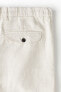 Фото #8 товара Regular Fit Linen Shorts