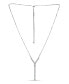 ფოტო #5 პროდუქტის Cubic Zirconia Graduated Y Adjustable Necklace (6.5 ct. t.w.) in 18K Sterling Silver or Sterling Silver