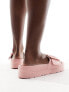 Фото #5 товара ASOS DESIGN Florence buckle slider in pink