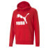 Puma Classics Logo Pullover Hoodie Mens Red 67084611 XL - фото #3