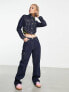 Фото #1 товара COLLUSION western denim jacket co-ord in indigo