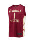 ფოტო #3 პროდუქტის Men's #1 Garnet Florida State Seminoles Team Replica Basketball Jersey