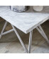 Фото #6 товара Coral Carrara Marble End Table