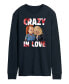 Фото #1 товара Men's Chucky Crazy in Love Long Sleeve T-shirt