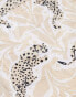 The Flat Lay Co. X ASOS EXCLUSIVE Drawstring Makeup Bag in Neutral Cheetahs Neutral mit Gepard-Printmuster - фото #4