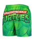 Men's Green Teenage Mutant Ninja Turtles Logo Retro Shorts