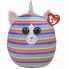 TY Squish-a-Boos Rainbow UniCat Heather, 14 inch LARGE with Tags