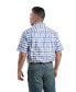 Фото #2 товара Big & Tall eman Flex Short Sleeve Button Down Shirt