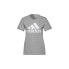 Футболка женская Adidas Essentials Logo Tee Серый, M - фото #5