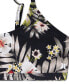 ფოტო #6 პროდუქტის Big Girls Triangle Tropical-Print 2-Pc. Swimsuit