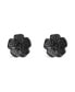 Фото #2 товара Women's Faux Stone Signature Tea Rose Stud Earrings