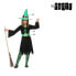 Фото #3 товара Карнавальный костюм для малышей Shico Маскарадные костюмы для детей Ведьма Зеленый 3 шт