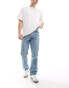 Scalpers – Jeans mit normalem Schnitt in Hellblau Синий, EU 44 - M - W92-94cm - фото #1