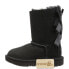 [1017394T-BLK] Toddlers Ugg BAILEY BOW II